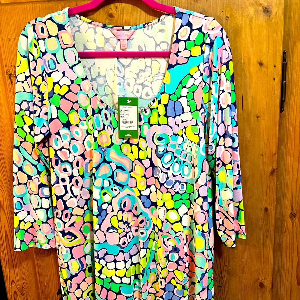 Lilly Pulitzer size L Ariana dress in Gypsy Jungle